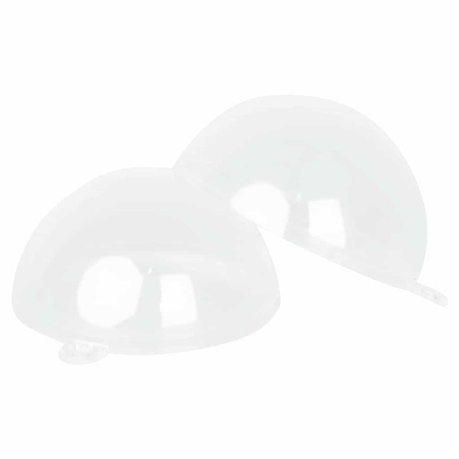 Christmas Bauble Set 25 pcs Transparent Ø 8 cm Plastic