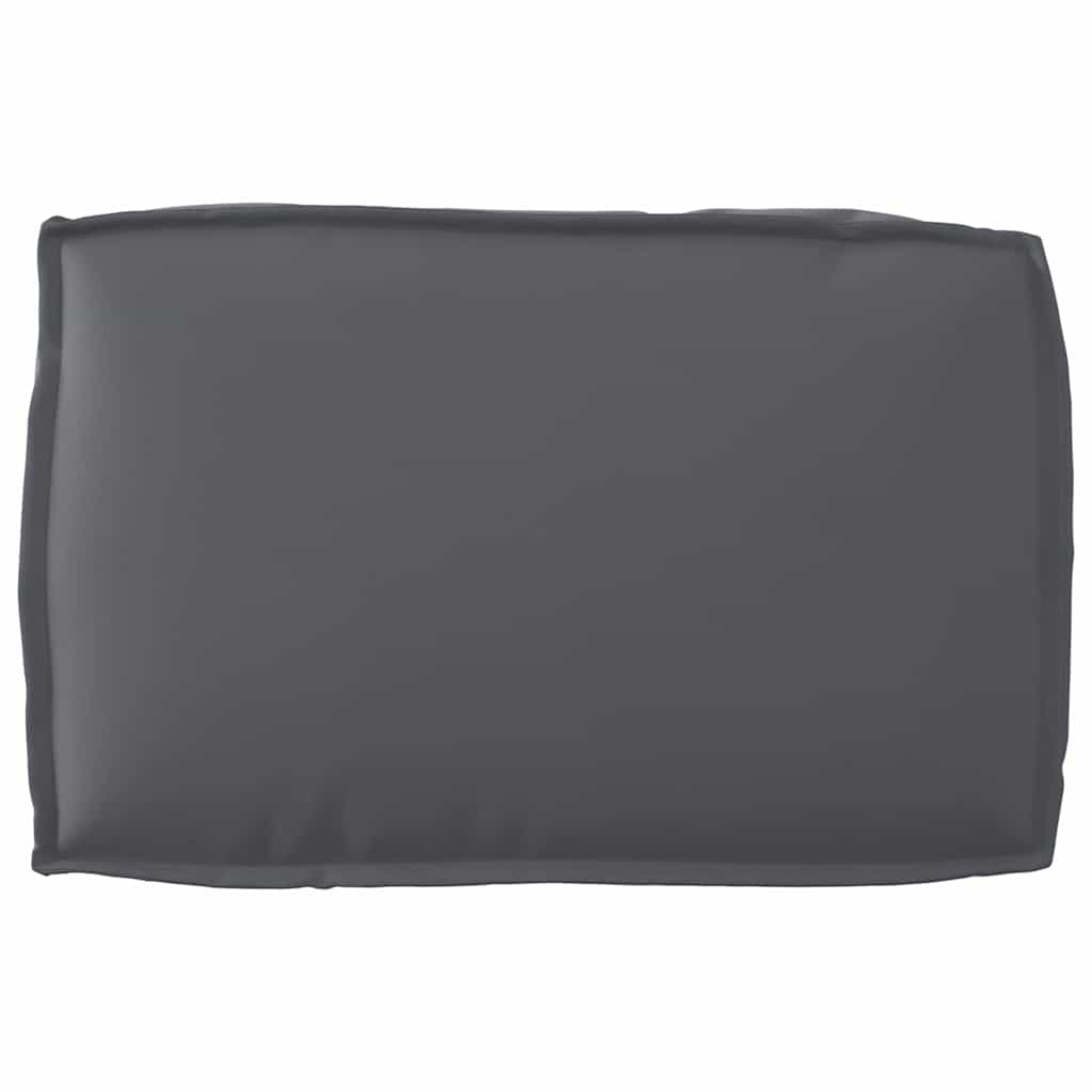 Cushion Set 3 pcs Anthracite Oxford Fabric