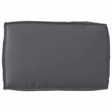 Cushion Set 3 pcs Anthracite Oxford Fabric - Extra Image