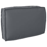 Cushion Set 3 pcs Anthracite Oxford Fabric