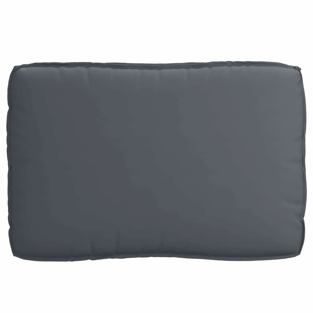 Cushion Set 3 pcs Anthracite Oxford Fabric