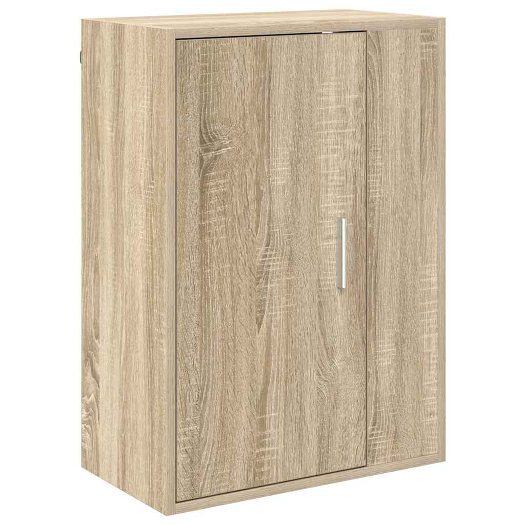 4 Piece TV Cabinet Set Wall-mounted Sonoma oak Engineered wood