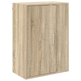 4 Piece TV Cabinet Set Wall-mounted Sonoma oak Engineered wood - Low Angle