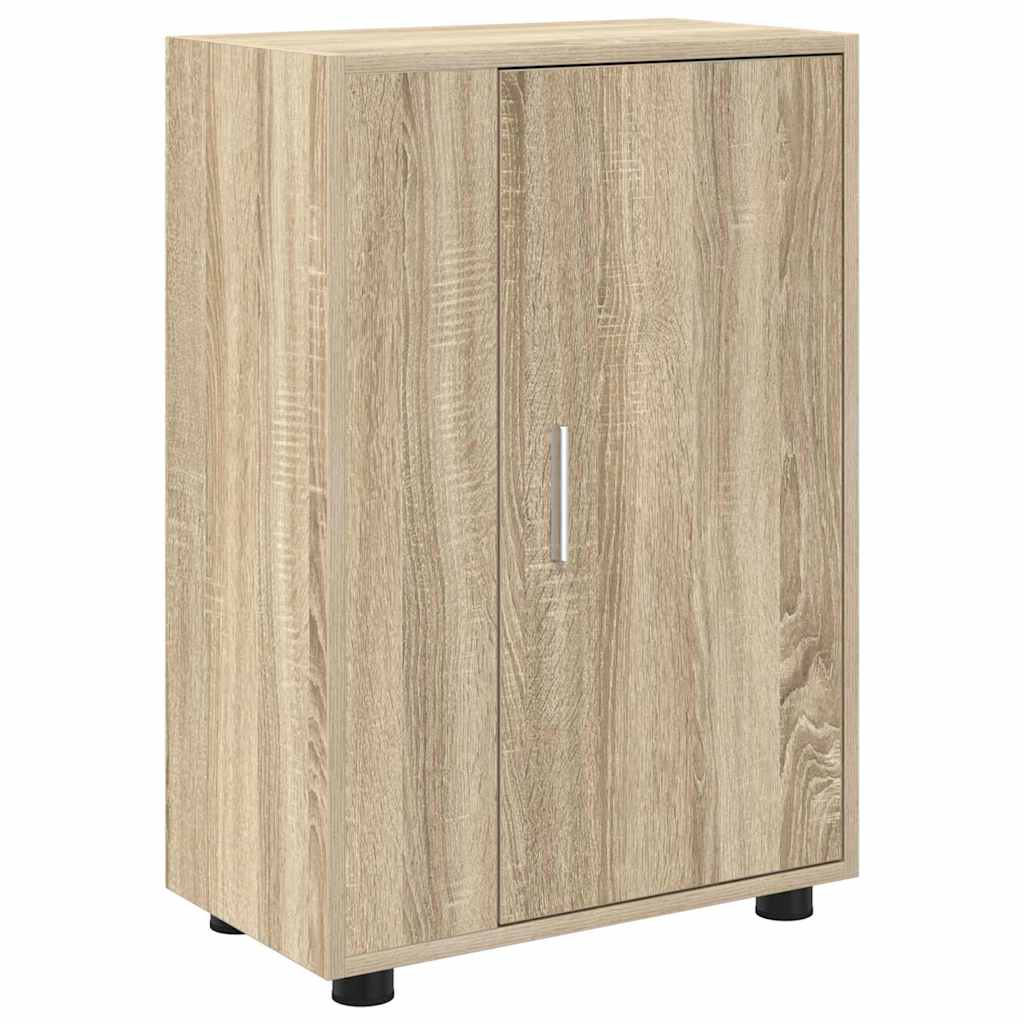 4 Piece TV Cabinet Set Wall-mounted Sonoma oak Engineered wood