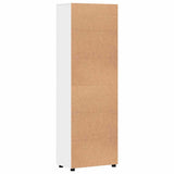Highboard FLORIN 60 x 35 x 182 cm White Engineered Wood