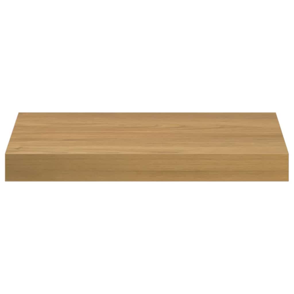 Wall Shelf 2 pcs Brown 40 x 23.5 x 3.8 cm Engineered Wood