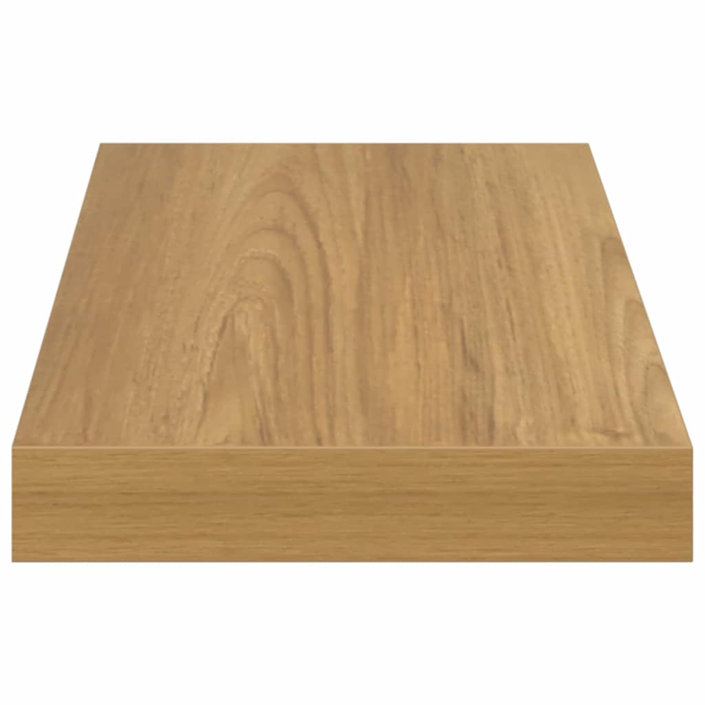Wall Shelf 2 pcs Brown 40 x 23.5 x 3.8 cm Engineered Wood