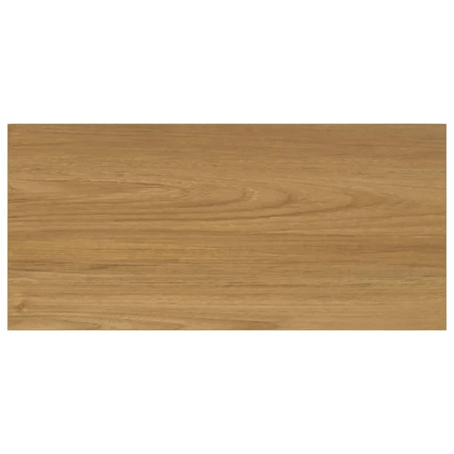 Wall Shelf 2 pcs Brown 40 x 23.5 x 3.8 cm Engineered Wood