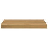 Wall Shelf 2 pcs Brown 50 x 23.5 x 3.8 cm Engineered Wood