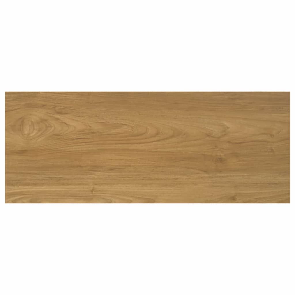 Wall Shelf 2 pcs Brown 60 x 23,5 x 3,8 cm Engineered Wood
