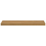 Wall Shelf 2 pcs Brown 80 x 23,5 x 3,8 cm Engineered Wood
