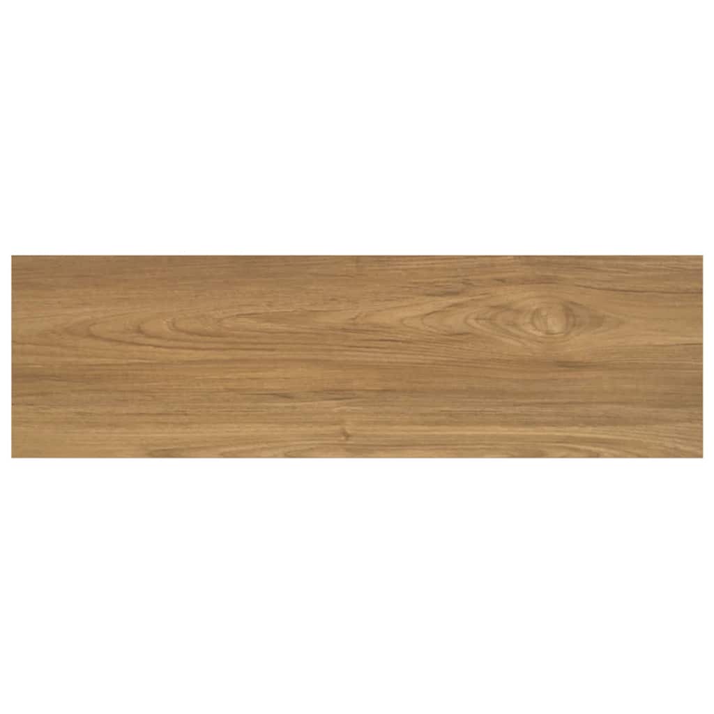 Wall Shelf 2 pcs Brown 80 x 23,5 x 3,8 cm Engineered Wood