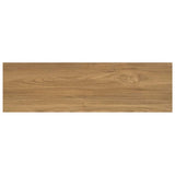 Wall Shelf 2 pcs Brown 80 x 23,5 x 3,8 cm Engineered Wood