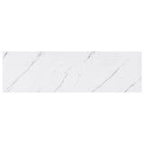 Wall Shelf 2 pcs White Marble 90 x 23,5 x 3,8 cm