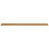 Wall Shelf 2 pcs Brown 115 x 9 x 3 cm Engineered Wood