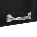 Workbench Black 80 x 40 x 91 cm Engineered Wood and Metal - Extra Image
