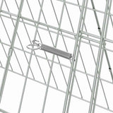 Rabbit Cage Silver 110 x 55 x 55 cm Galvanised Steel