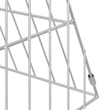 Rabbit Cage Silver 650 x 55 x 55 cm Galvanised Steel - Extra Image