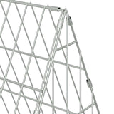 Rabbit Cage Silver 110 x 55 x 55 cm Galvanised Steel