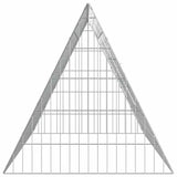Rabbit Cage Silver 215 x 55 x 55 cm Galvanised Steel