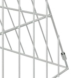 Rabbit Cage Silver 650 x 55 x 55 cm Galvanised Steel - Extra Image