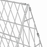 Rabbit Cage Silver 430 x 55 x 55 cm Galvanised Steel