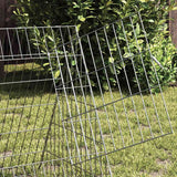 Rabbit Cage Silver 430 x 55 x 55 cm Galvanised Steel