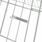 Rabbit Cage Silver 110 x 100 x 85 cm Galvanised Steel