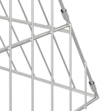 Rabbit Cage Silver 215 x 100 x 85 cm Galvanised Steel - Extra Image