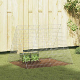Rabbit Cage Silver 110 x 100 x 85 cm Galvanised Steel
