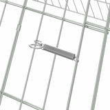 Rabbit Cage Silver 650 x 100 x 85 cm Galvanised Steel
