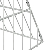 Rabbit Cage Silver 650 x 100 x 85 cm Galvanised Steel