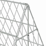 Rabbit Cage Silver 650 x 100 x 85 cm Galvanised Steel