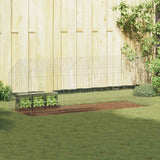 Rabbit Cage Silver 200 x 78 x 78 cm Galvanised Steel