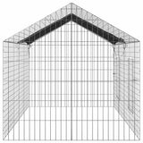 Rabbit Cage Silver 200 x 78 x 78 cm Galvanised Steel