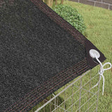 Rabbit Cage Silver 100 x 78 x 78 cm Galvanised Steel - 45-Degree Angle