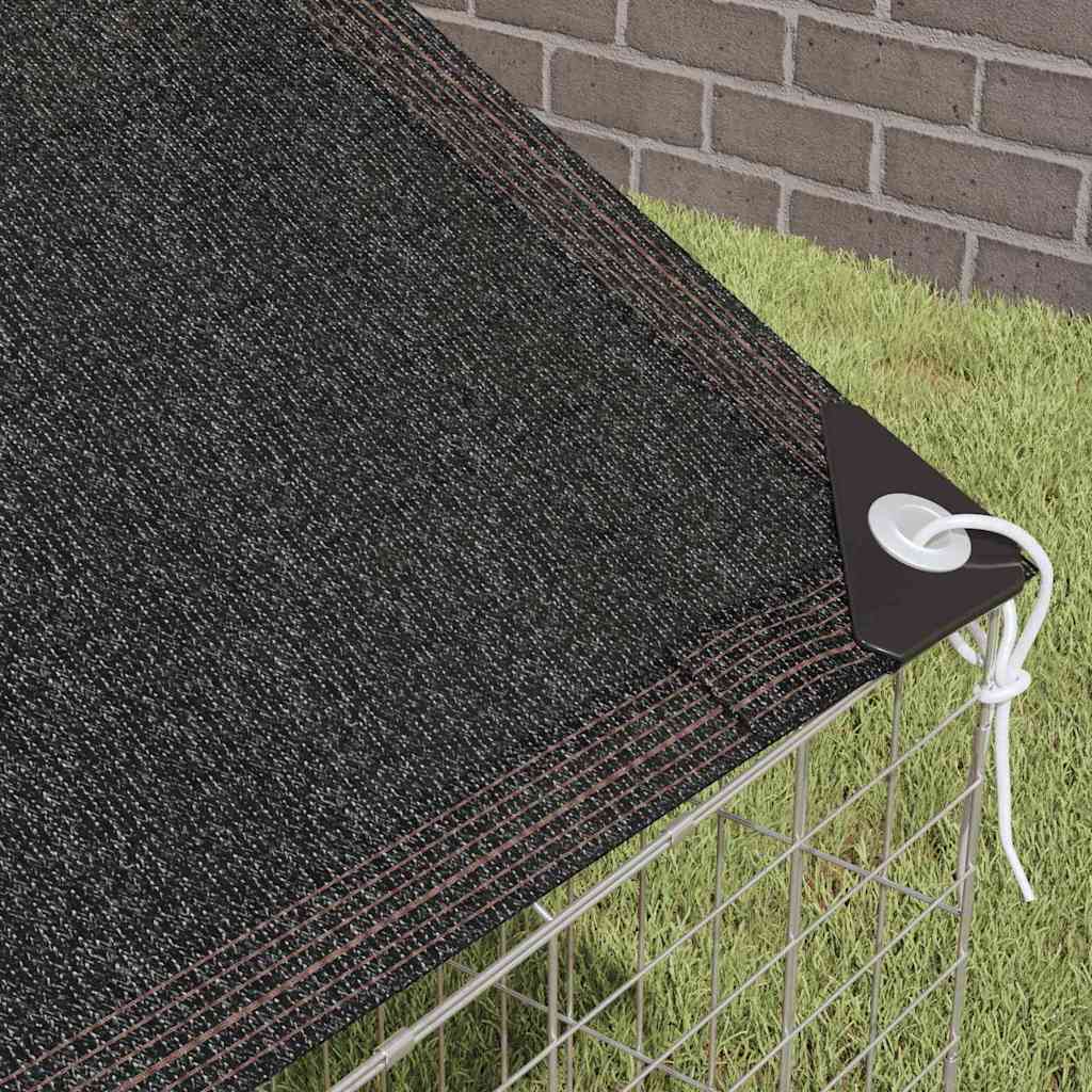 Rabbit Cage Silver 400 x 78 x 78 cm Galvanised Steel