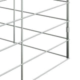 Rabbit Cage Silver 100 x 100 x 210 cm Galvanised Steel
