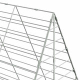 Rabbit Cage Silver 100 x 100 x 210 cm Galvanised Steel