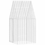 Rabbit Cage Silver 100 x 100 x 210 cm Galvanised Steel