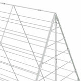 Rabbit Cage Silver 200 x 100 x 210 cm Galvanised Steel