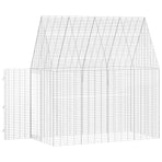 Rabbit Cage Silver 200 x 100 x 210 cm Galvanised Steel