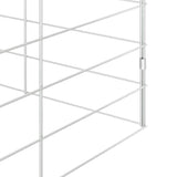Rabbit Cage Silver 300 x 100 x 210 cm Galvanised Steel - Extra Image