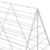 Rabbit Cage Silver 300 x 100 x 210 cm Galvanised Steel - Extra Image