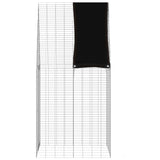 Rabbit Cage Silver 100 x 100 x 210 cm Galvanised Steel