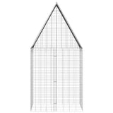Rabbit Cage Silver 100 x 100 x 210 cm Galvanised Steel