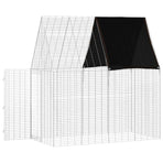 Rabbit Cage Silver 200 x 100 x 210 cm Galvanised Steel