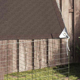 Rabbit Cage Silver 400 x 100 x 210 cm Galvanised Steel - 45-Degree Angle