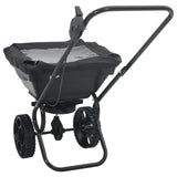 Spreader Black 82 x 46 x 75 cm PVC and Steel - Close-Up Angle