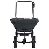 Spreader Black 82 x 46 x 75 cm PVC and Steel - 45-Degree Angle